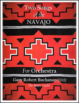 Two Songs of the Navajo Orchestra sheet music cover